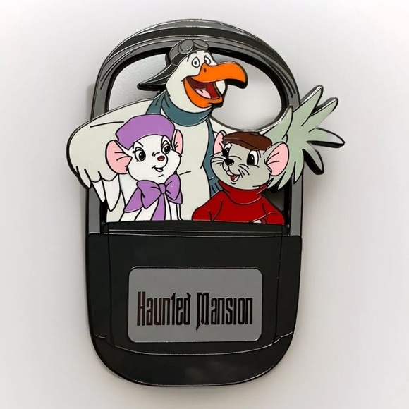Disney Accessories - Disney Fantasy Pin Doom Buggy Rescuers Miss Bianca Bernard Haunted Mansion Large